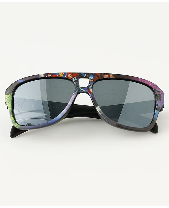 Pine Kids Marvel Avengers Free Size Sunglasses - Black.
