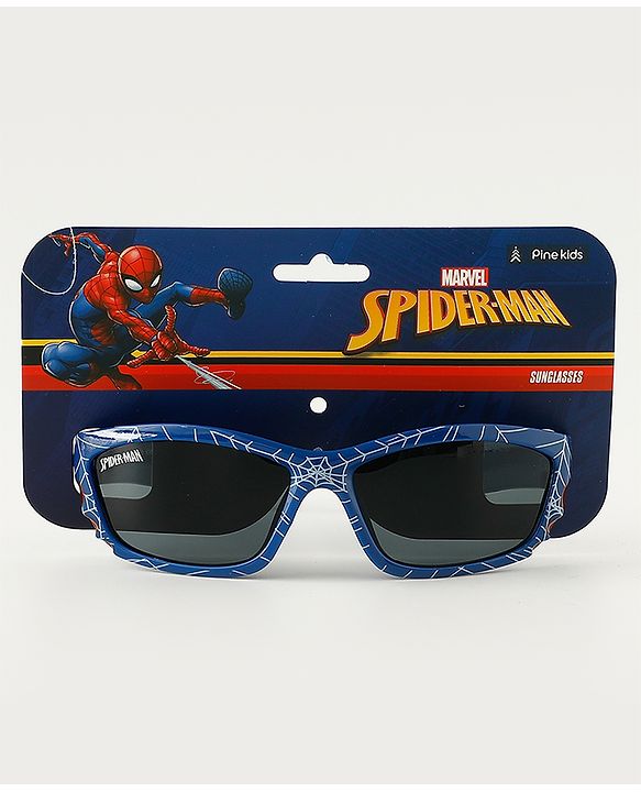 Pine Kids Marvel Spiderman Free Size Sunglasses - Blue