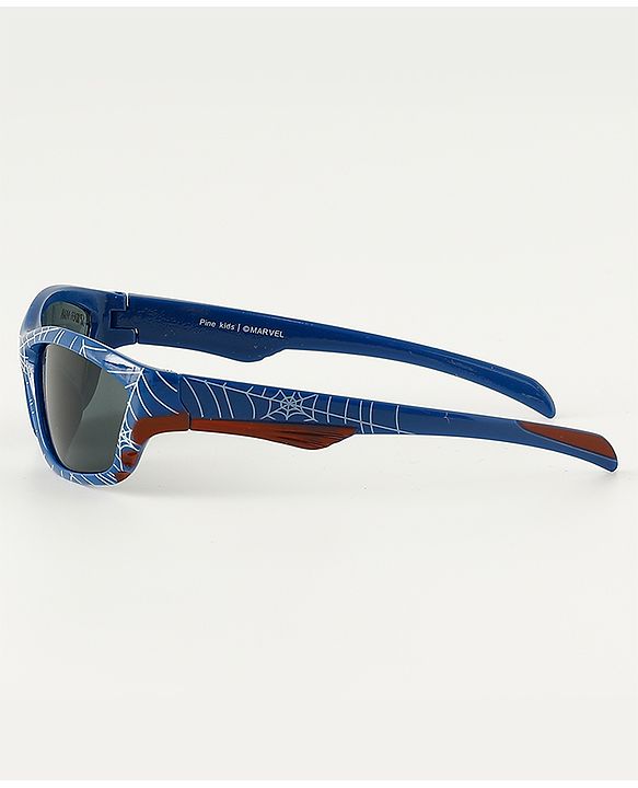 Pine Kids Marvel Spiderman Free Size Sunglasses - Blue
