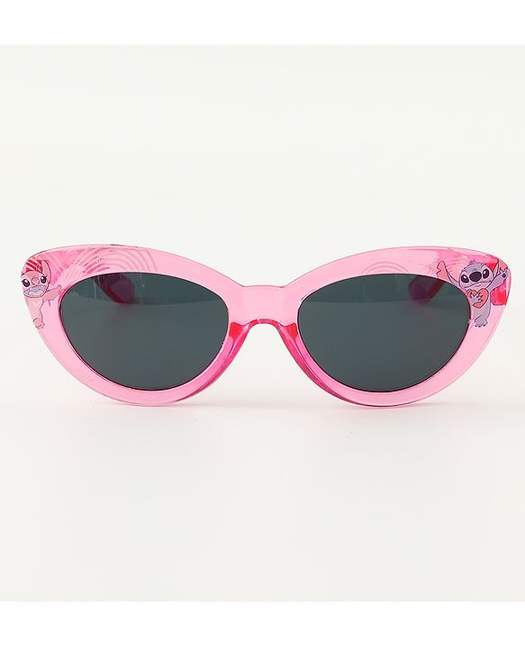 Babyhug Disney Free Size Sunglasses With Stitch Print - Pink
