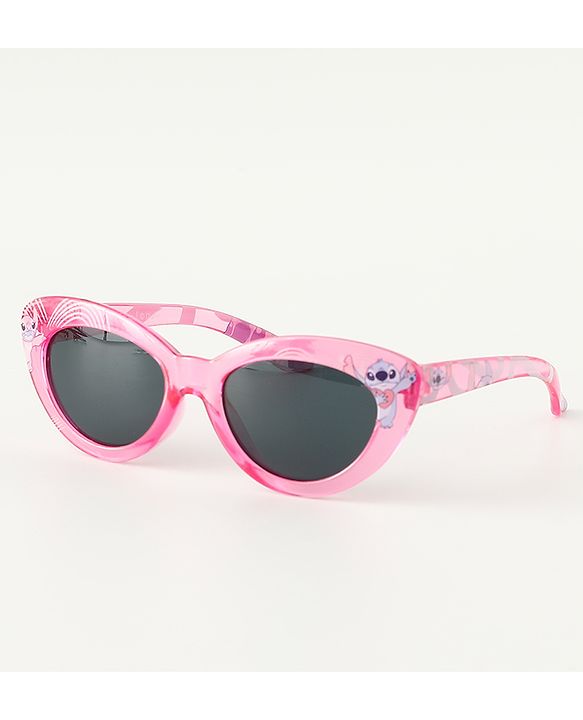 Babyhug Disney Free Size Sunglasses With Stitch Print - Pink