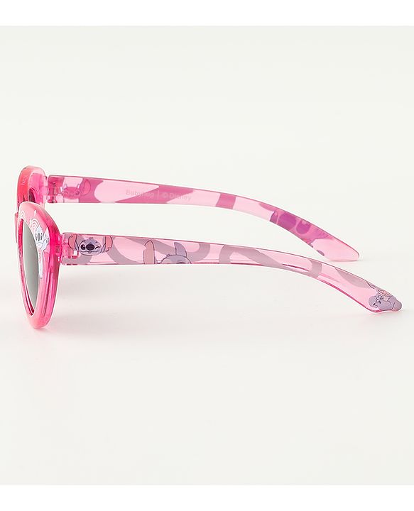 Babyhug Disney Free Size Sunglasses With Stitch Print - Pink