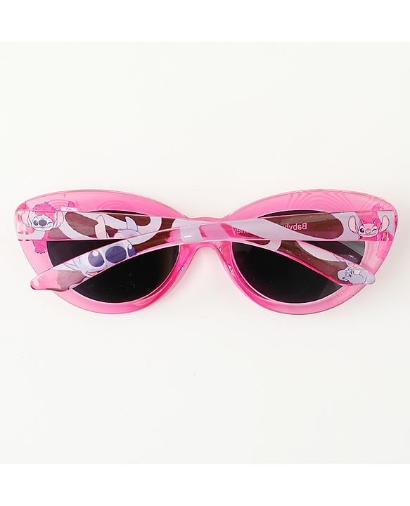Babyhug Disney Free Size Sunglasses With Stitch Print - Pink