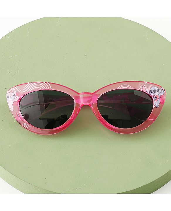Babyhug Disney Free Size Sunglasses With Stitch Print - Pink