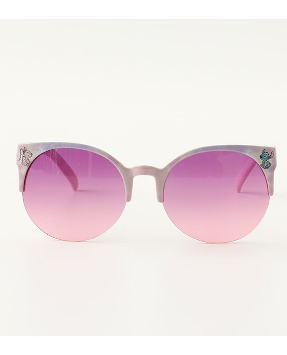 Babyhug Disney Free Size Sunglasses With Stitch Print - Pink
