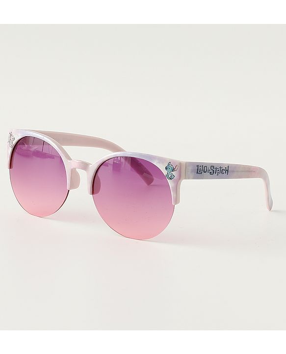 Babyhug Disney Free Size Sunglasses With Stitch Print - Pink