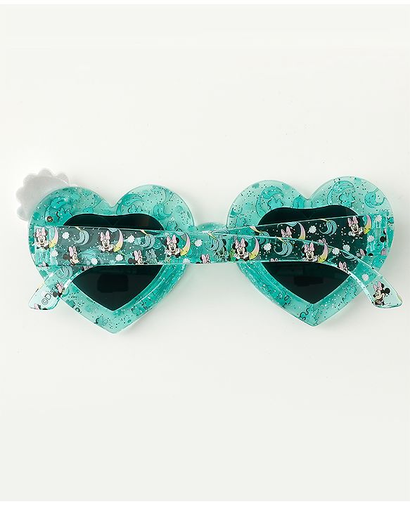 Babyhug Disney Jr. Minnie Free Size Sunglasses With Shell Applique  - Light Blue