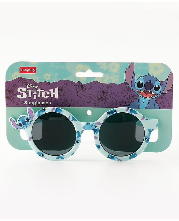 Babyhug Disney Stitch Free Size Sunglasses- Light Blue