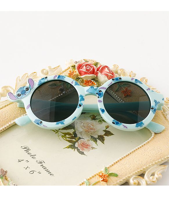 Babyhug Disney Stitch Free Size Sunglasses- Light Blue
