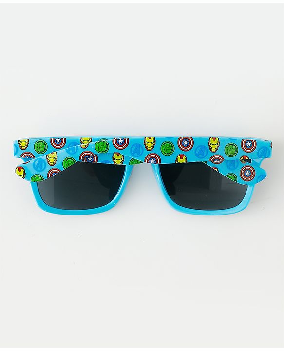 Pine Kids Marvel Free Size  Avengers Printed Sunglasses - Light Blue