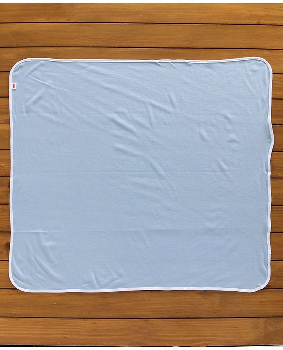 Babyhug 100% Cotton Wrapper Pack of 3 - Green & Blue