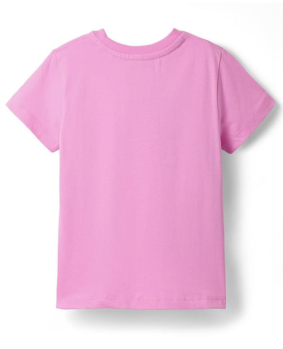 Pine Kids Cotton Knit Half Sleeves T-Shirts with Text Print Pack of 5 - Multicolor