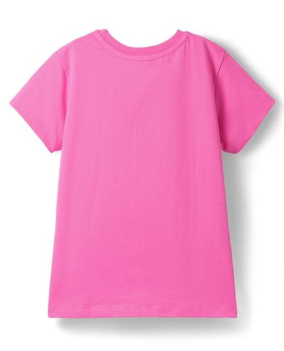 Pine Kids Cotton Knit Half Sleeves T-Shirts with Text Print Pack of 5 - Multicolor