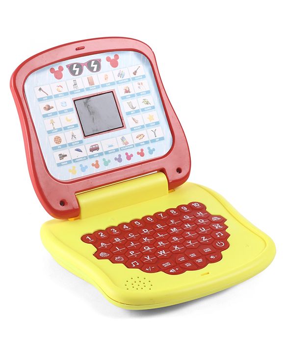 Babyhug Disney Frozen Educational Electronic Laptop with LED Screen for Kids| Computer Toy with Sound & Music| Alphabet & Number Learning| Activity Toy for 3+Yrs Boys & Girls| Best Birthday Gift