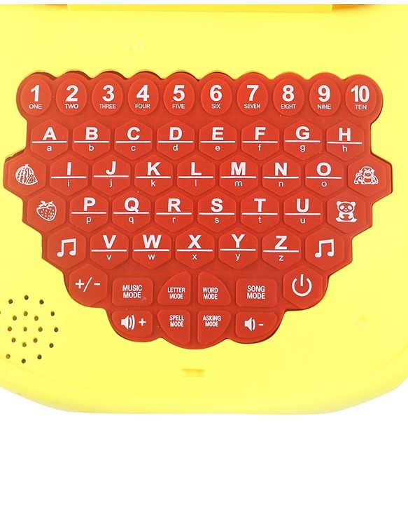 Babyhug Disney Frozen Educational Electronic Laptop with LED Screen for Kids| Computer Toy with Sound & Music| Alphabet & Number Learning| Activity Toy for 3+Yrs Boys & Girls| Best Birthday Gift
