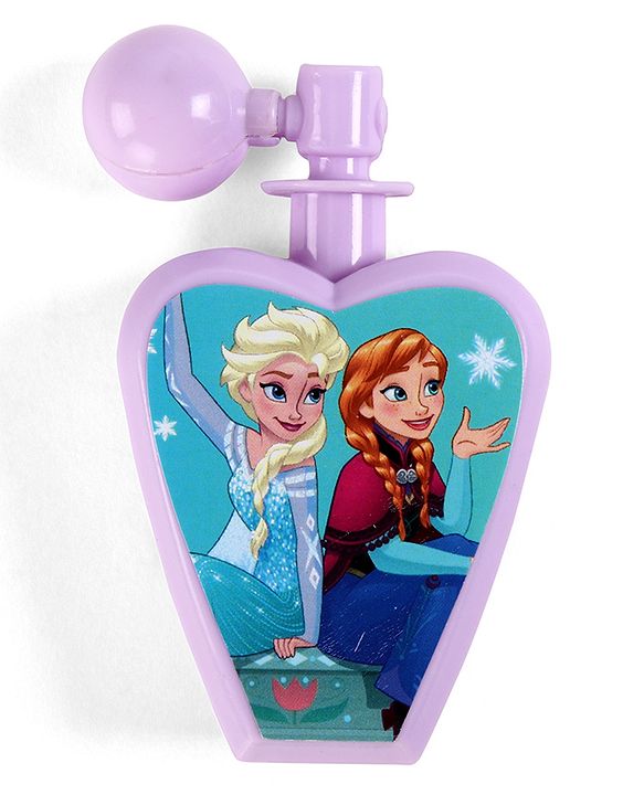 Babyhug Disney Frozen Theme Pretend Play Makeup Trolley Set with Briefcase and Accessories| Cosmetic Set 2 in 1 Vanity Table | Beauty Make Up Trolley Set with 22 pieces & 2 Sticker - Lilac