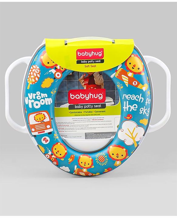 Babyhug Soft Cushioned Baby Potty Seat- Blue