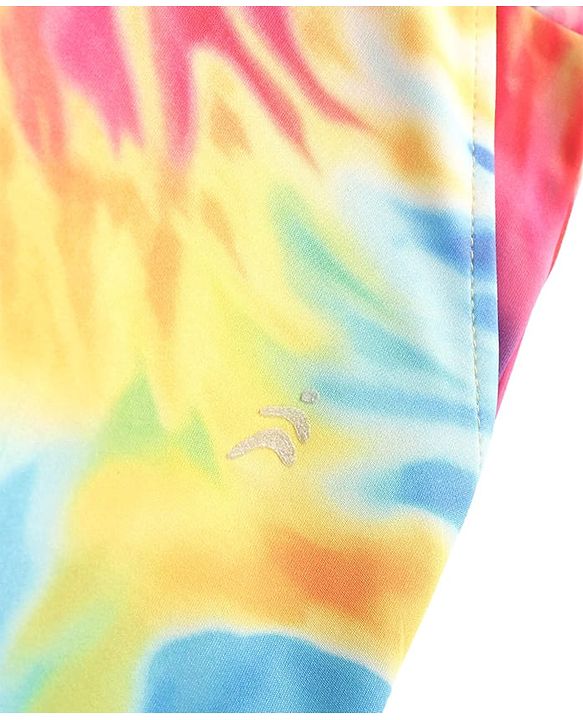 Pine Active Full Length Super Stretch Leggings - Yellow & Blue