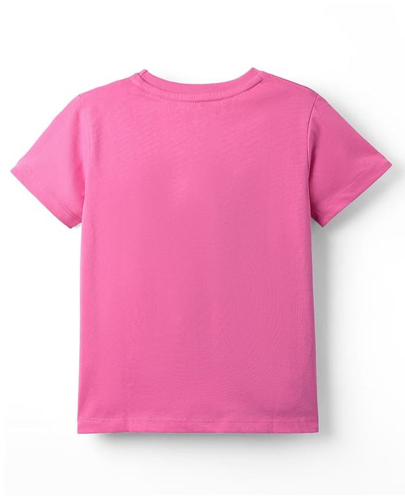 Pine Kids Cotton Knit Half Sleeves T-Shirts with Text Print Pack of 5 - Multicolor
