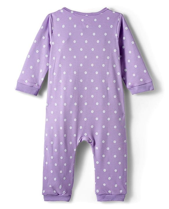 Babyhug Disney Interlock Knit Full Sleeves Front Open Rompers with Winnie the Pooh Graphics Pack of 3 - Pink Turquoise & Lilac