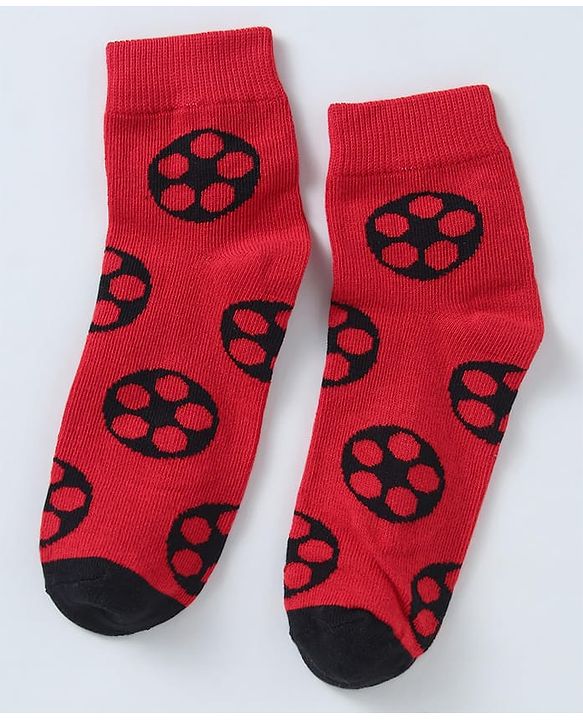 Pine Kids Ankle Length Socks with  Logo Design Pack Of 3 (Colour May Vary)