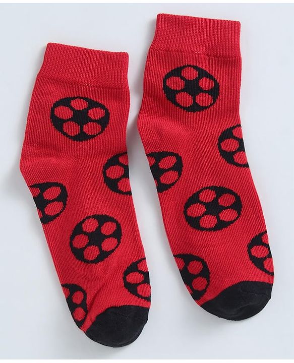Pine Kids Ankle Length Socks with  Logo Design Pack Of 3 (Colour May Vary)