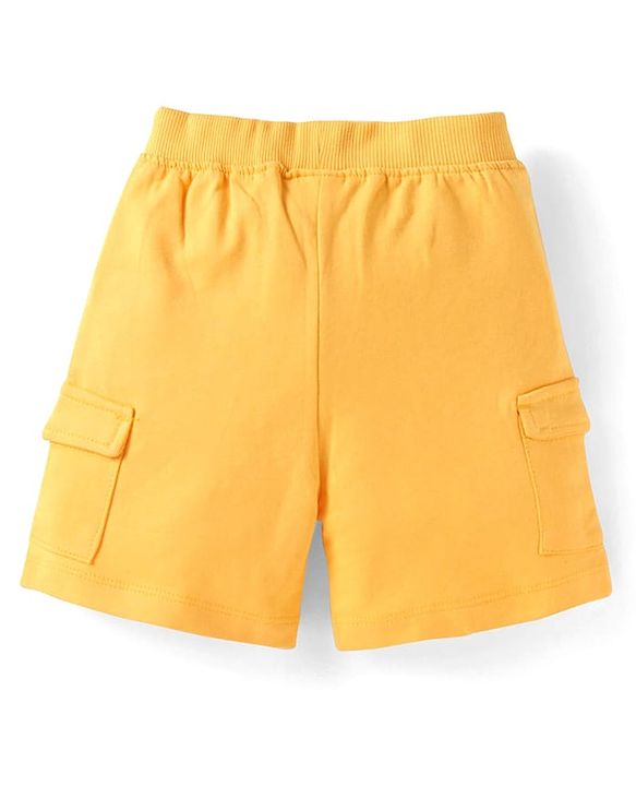 Babyhug Tshirt and Bottomwear Boy Half sleeves Shoulder-Snap Buttons