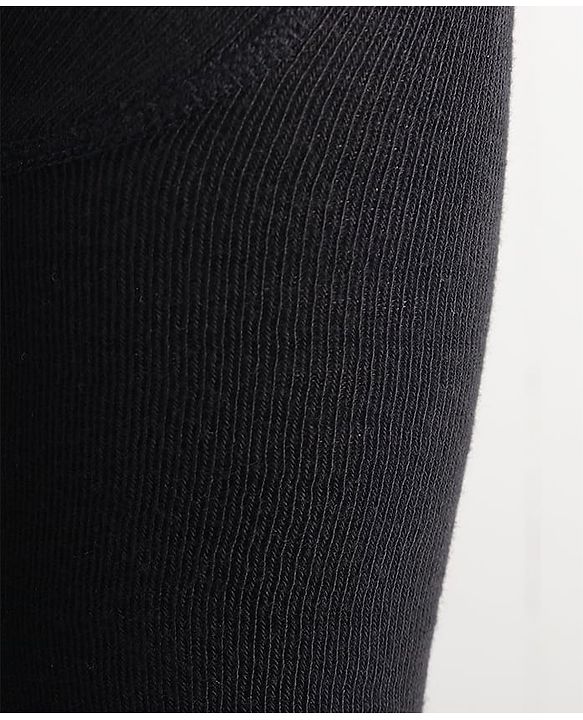 Cute Walk by Babyhug Knit Antibacterial Solid Footed Tights - Black