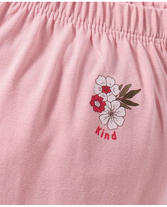 Pine Kids Knit Bloomers with Floral Print Pack of 3 (Color May Vary)