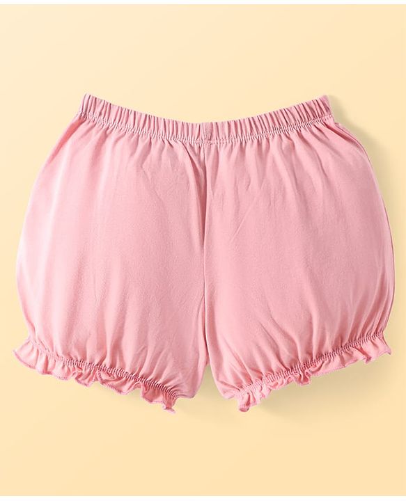 Pine Kids Knit Bloomers with Floral Print Pack of 3 (Color May Vary)