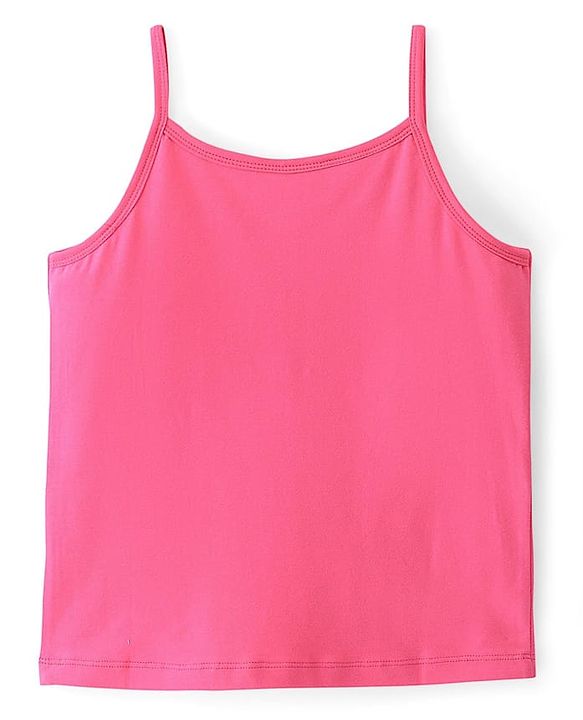 Pine Kids Knit Singlet Slips With Floral Print Pack of 3 - Navy Blue Pink & White