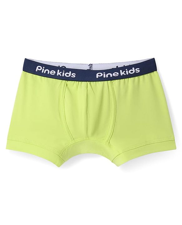 Pine Kids Cotton Knit Trunks With Stripes Pack Of 3 - Color May Vary