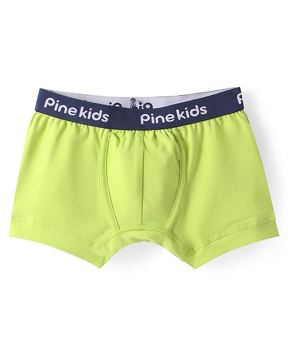 Pine Kids Cotton Knit Trunks with Stripes Pack of 3 (Color May Vary)
