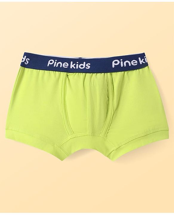 Pine Kids Cotton Knit Trunks With Stripes Pack Of 3 - Color May Vary