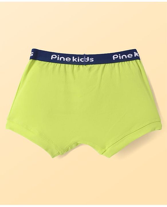 Pine Kids Cotton Knit Trunks With Stripes Pack Of 3 - Color May Vary