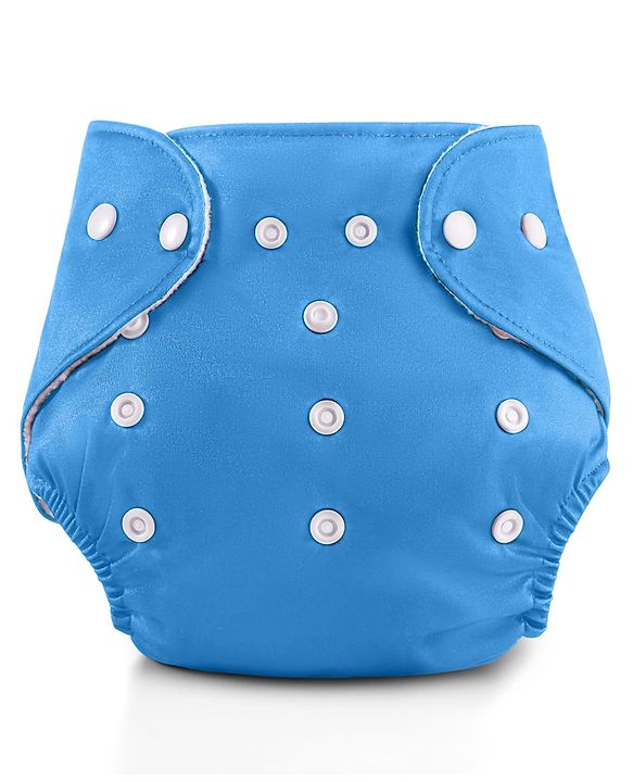 Babyhug  Free Size Reusable Cloth Diaper with Inserts Pack of 3 - Multicolour