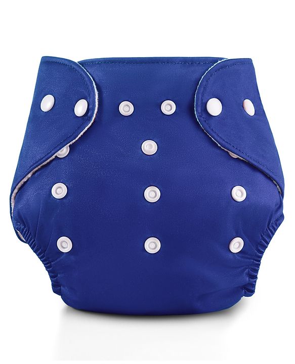 Babyhug  Free Size Reusable Cloth Diaper with Inserts Pack of 3 - Multicolour
