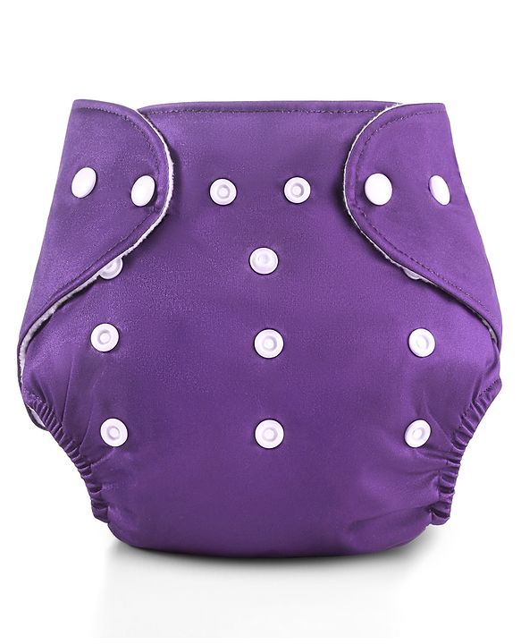Babyhug  Free Size Reusable Cloth Diaper with Inserts Pack of 3 - Multicolour