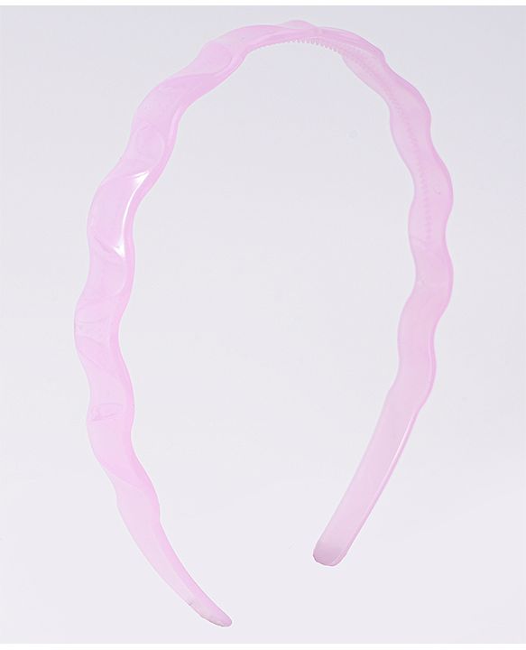 Pine Kids Solid Color Hair Bands Pack of 2 - Lilac & Pink