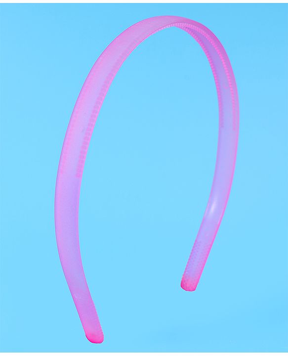 Pine Kids Printed Hair Bands  Free Size Pack of 2 - Fuchsia