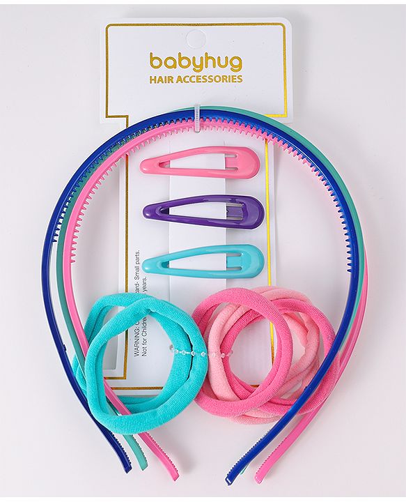 Babyhug Hair Accessories Combo Sets - Pink