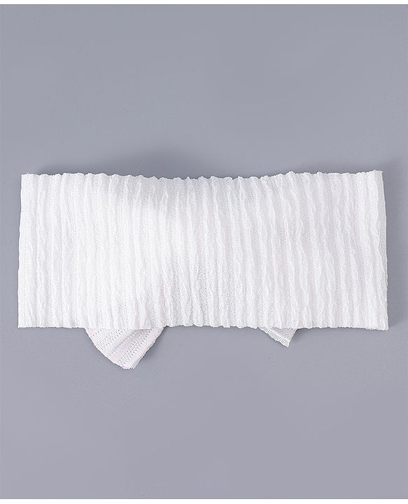 Babyhug Free Size Headbands With Bow Applique Pack Of 6 - Multicolour