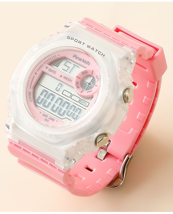 Pine Kids Digital Watch - Pink