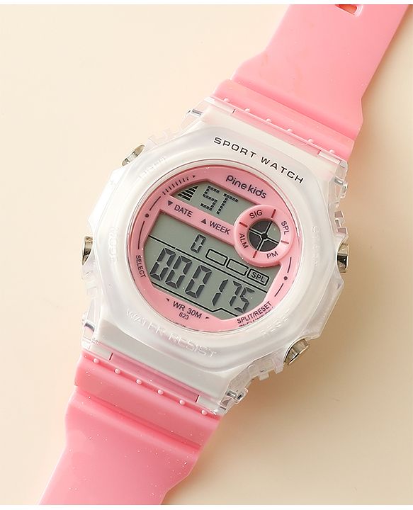 Pine Kids Digital Watch - Pink