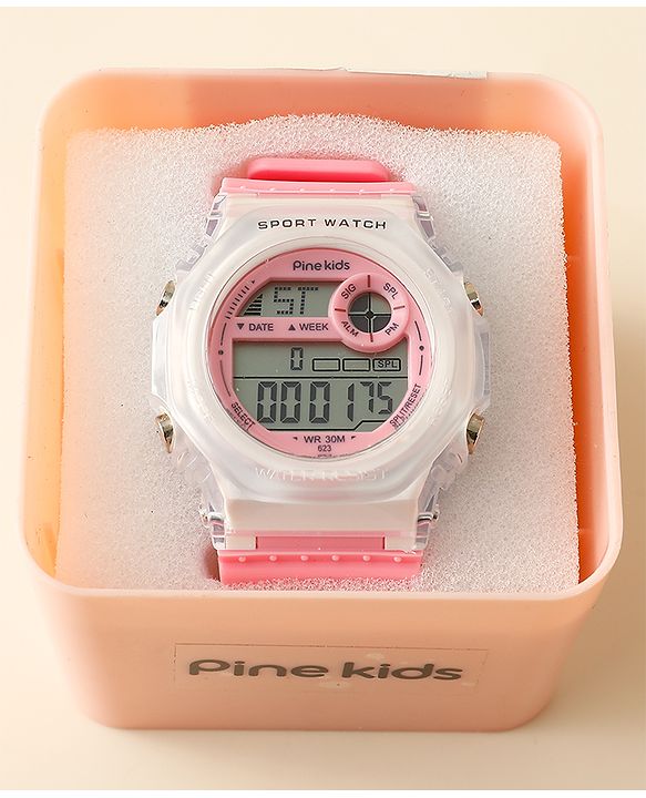 Pine Kids Digital Watch - Pink