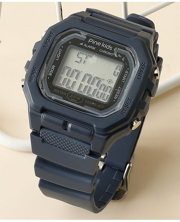 Pine Kids Digital Watch - Navy Blue