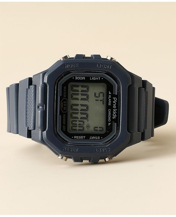 Pine Kids Digital Watch - Navy Blue
