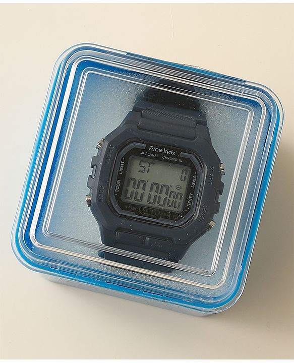 Pine Kids Digital Watch - Navy Blue