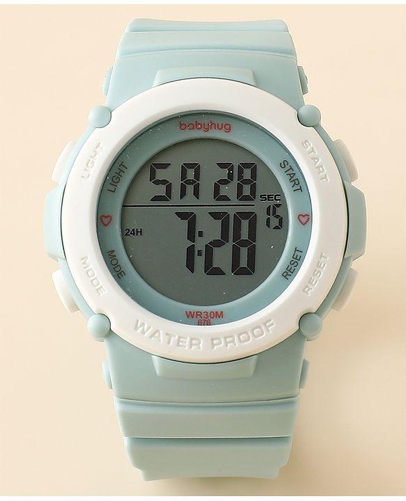 Babyhug Digital Watch - Light Blue