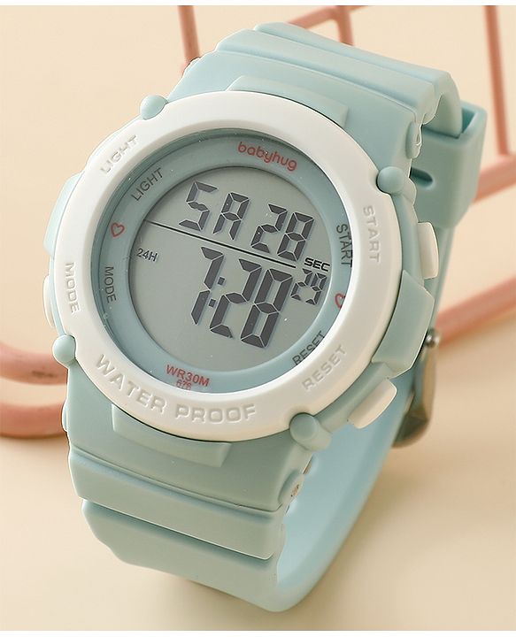 Babyhug Digital Watch - Light Blue